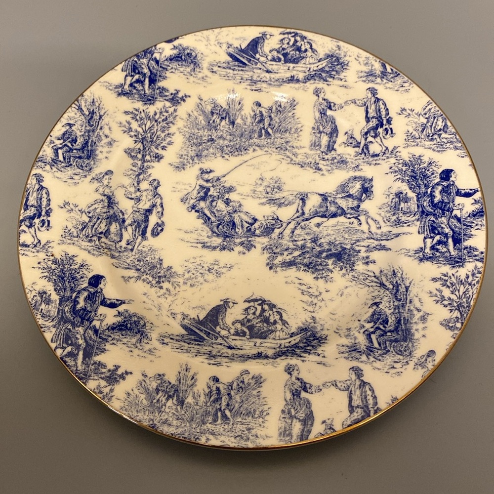 Royale garden Stafforshire plate